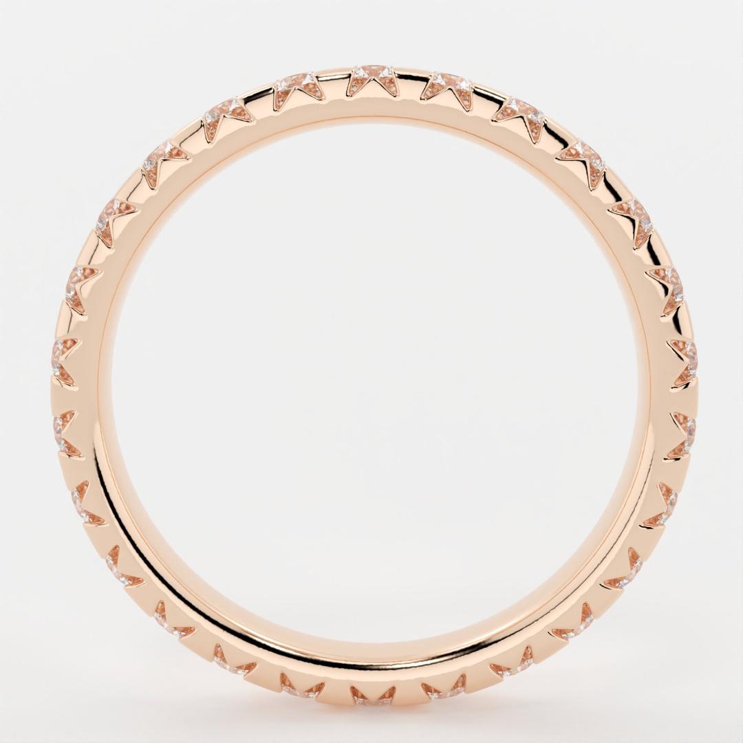 Barry-0.50 CTW Round Full Eternity Wedding Band