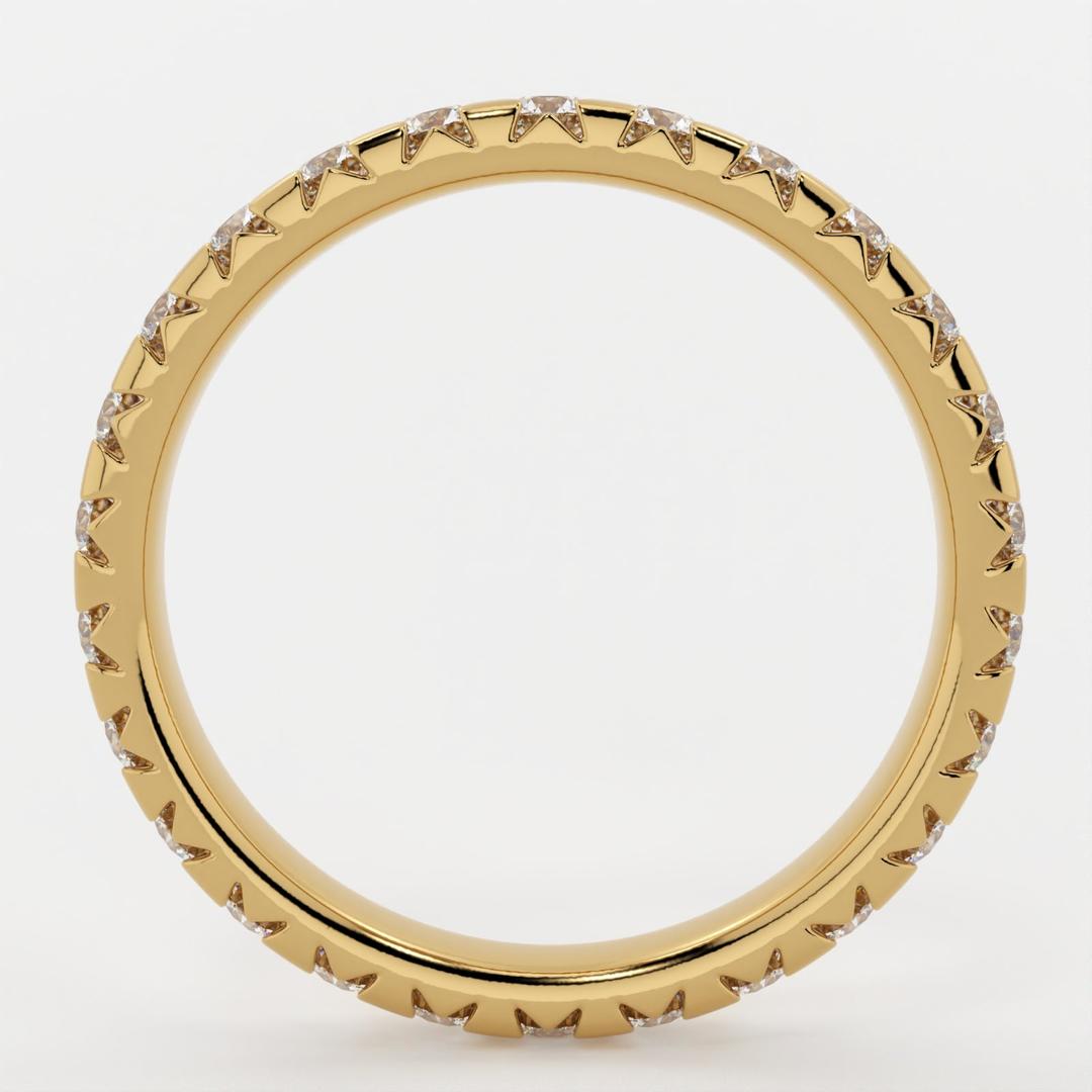Barry-0.50 CTW Round Full Eternity Wedding Band