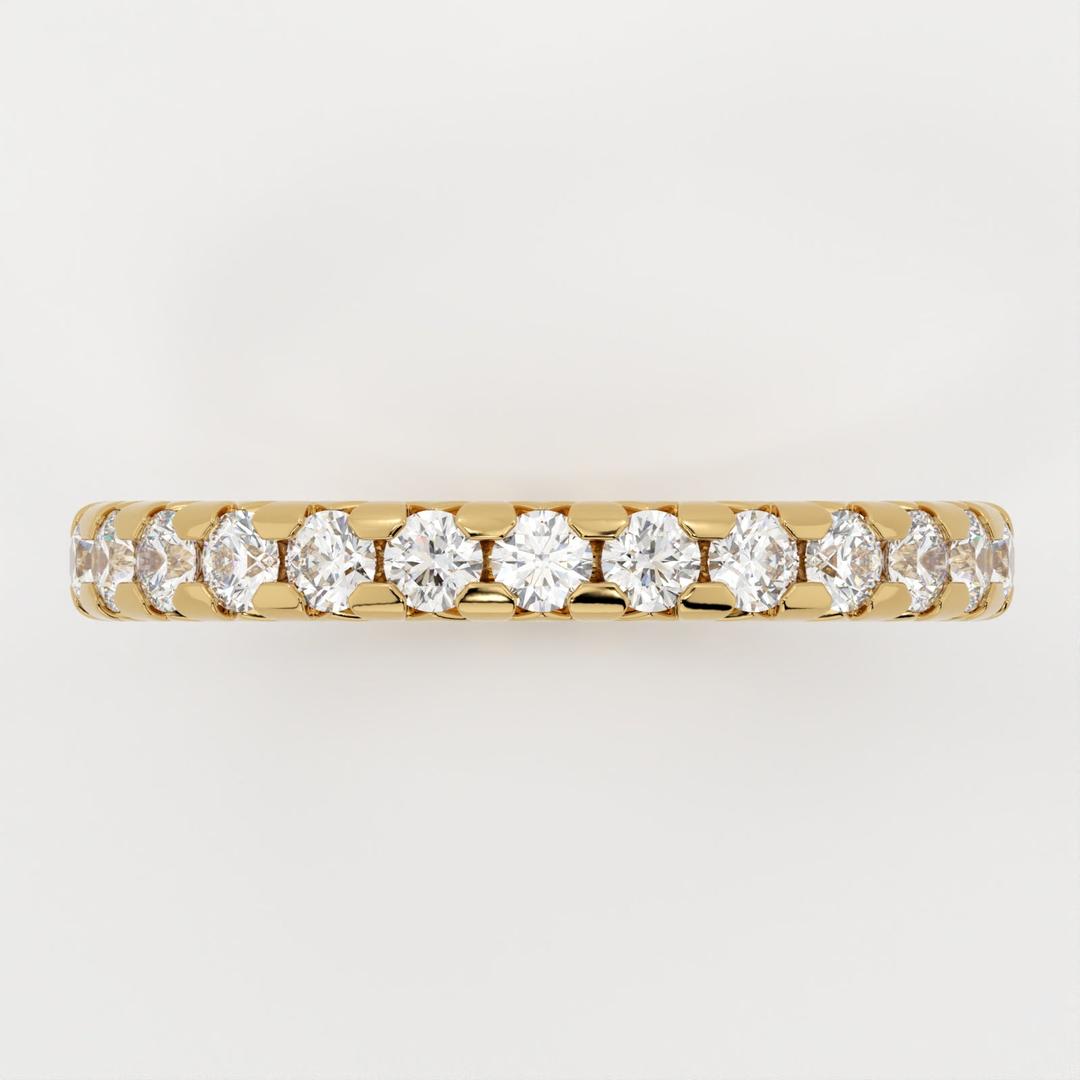 Barry-0.50 CTW Round Full Eternity Wedding Band