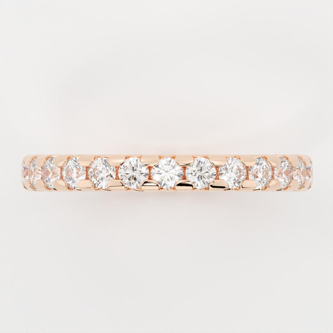 Barry-0.50 CTW Round Full Eternity Wedding Band