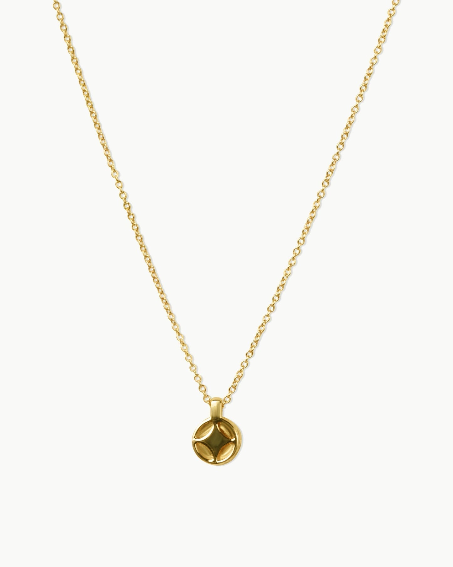 Kira- 0.20 CT Round Halo Moissanite Necklace