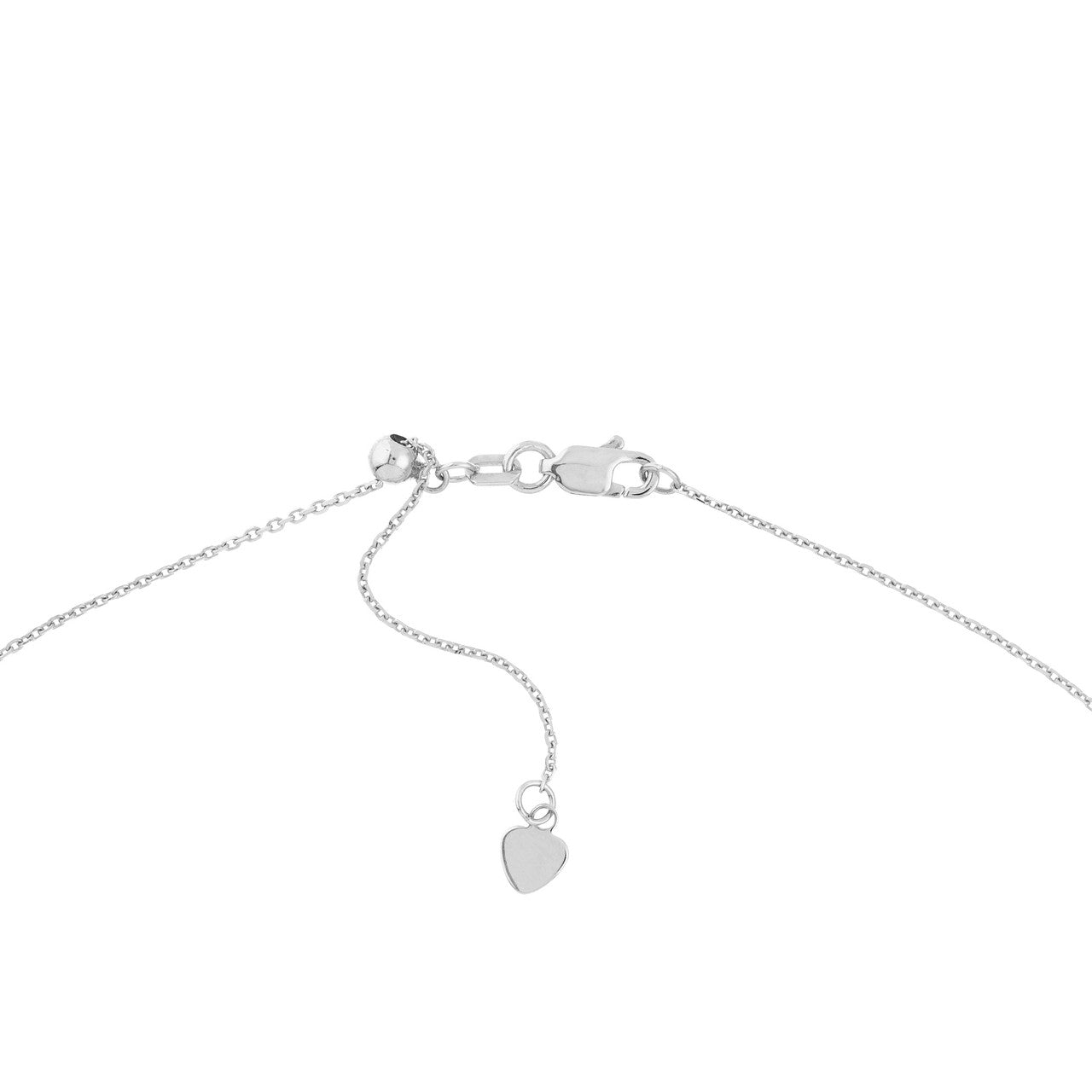 Aurora - 0.15 TCW Round Bezel Drop Moissanite Necklace