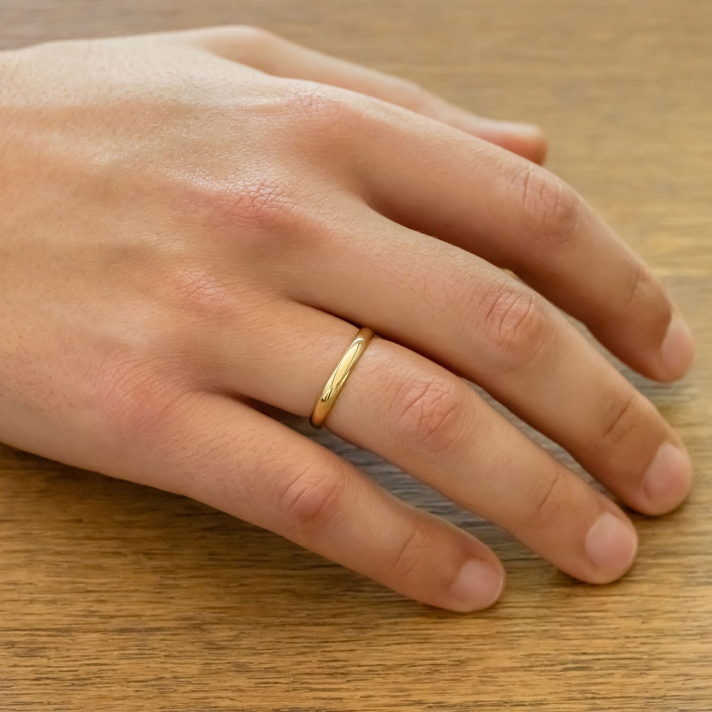 Mercedes-0.40 CTW Plain Full Eternity Wedding Band
