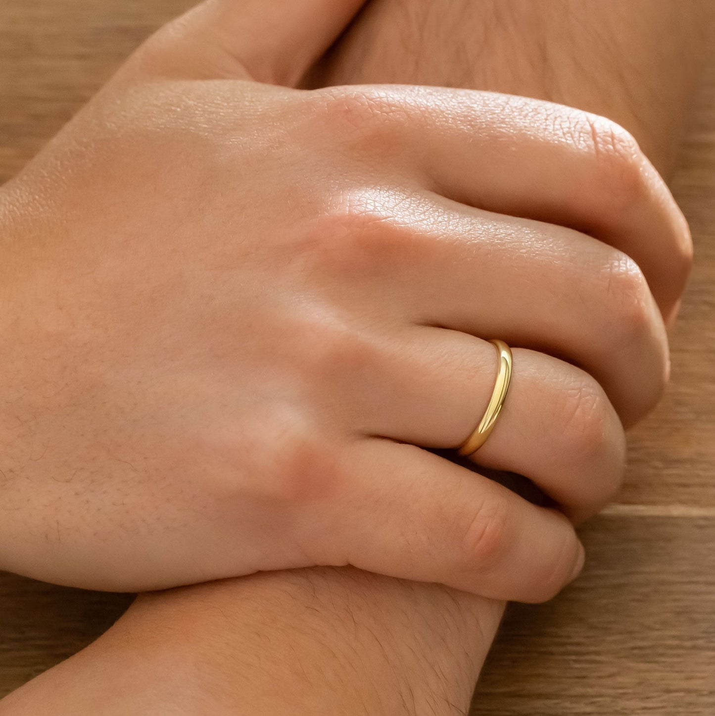 Mercedes-0.40 CTW Plain Full Eternity Wedding Band