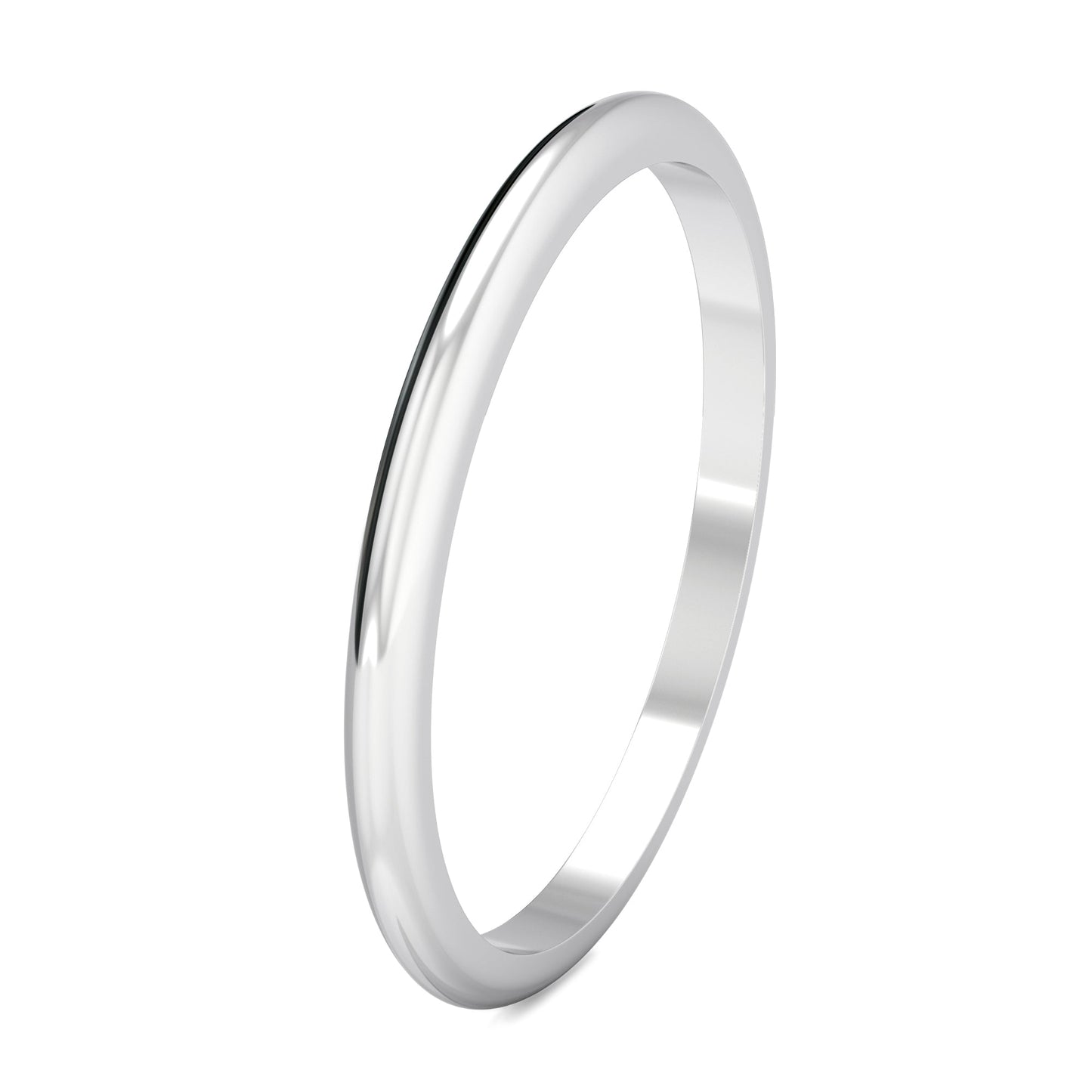 Mercedes-0.40 CTW Plain Full Eternity Wedding Band