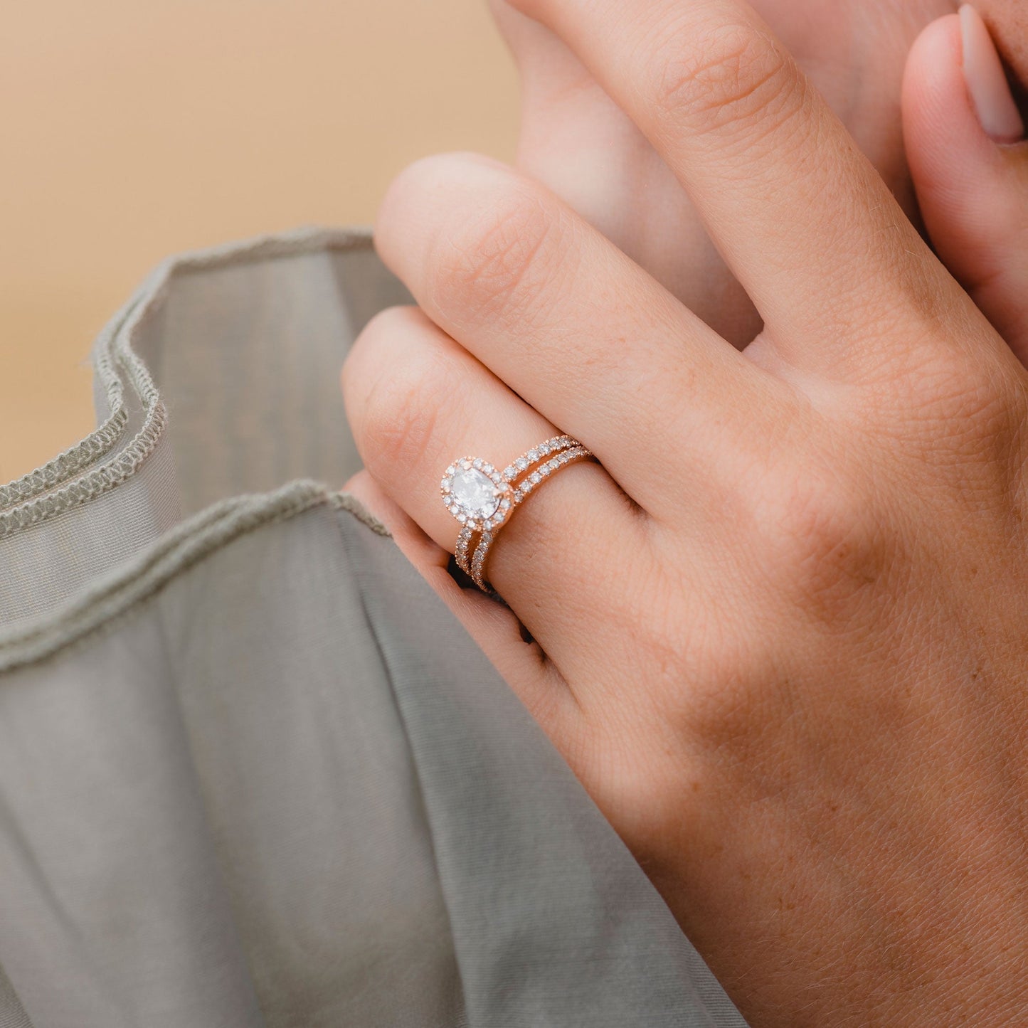 Lane-0.45 CTW Round Full Eternity Wedding Band