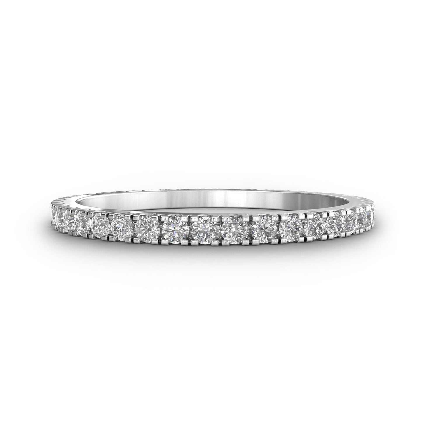 Lane-0.45 CTW Round Full Eternity Wedding Band
