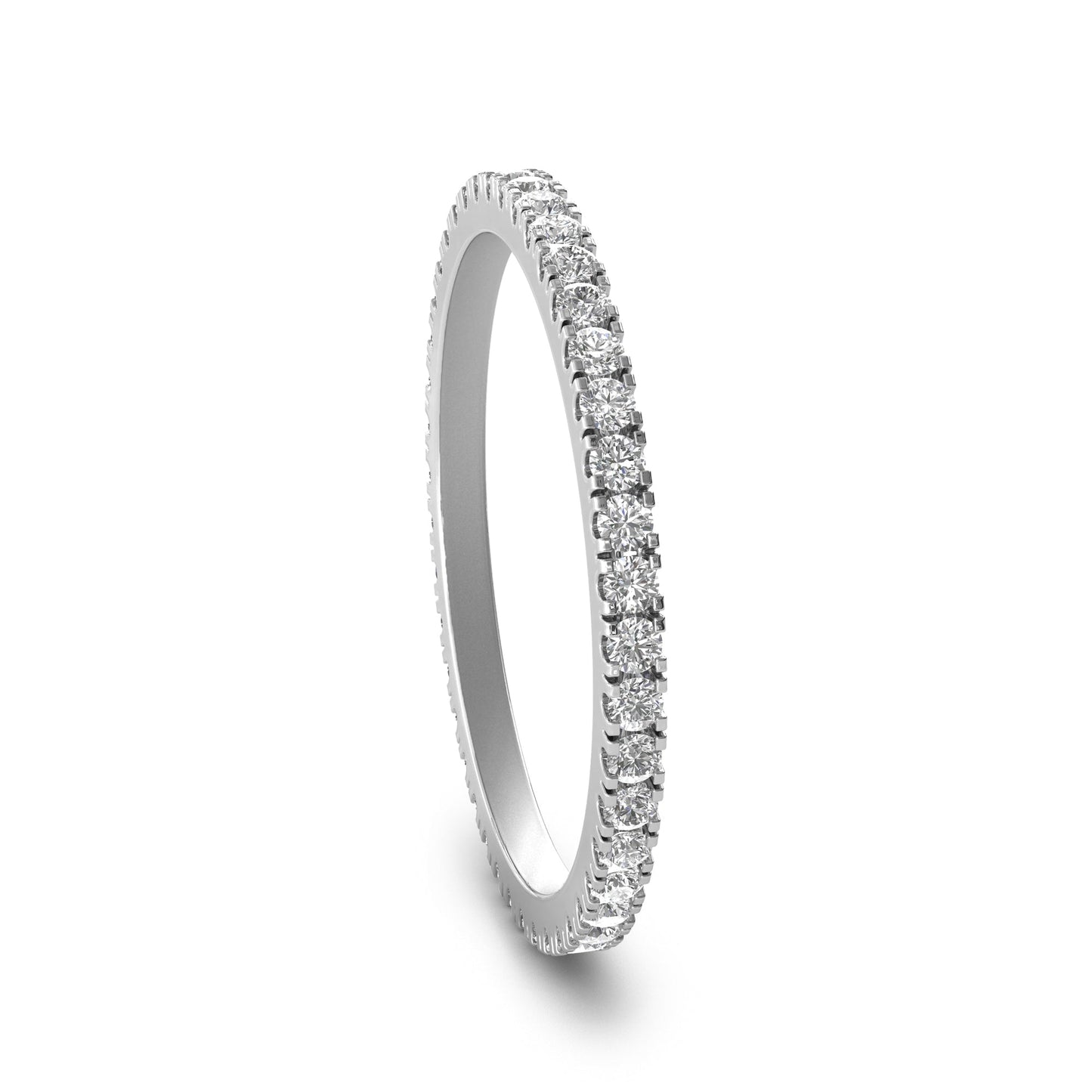 Lane-0.45 CTW Round Full Eternity Wedding Band