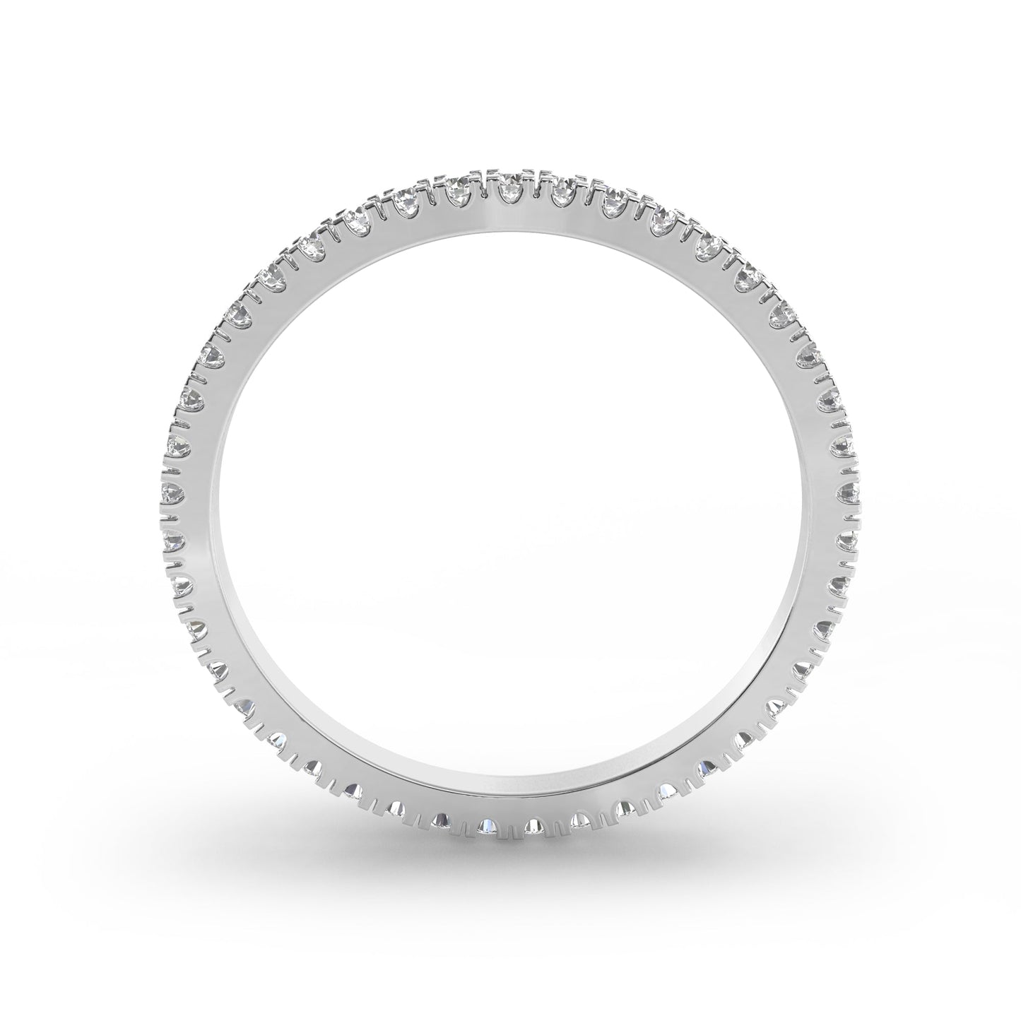 Lane-0.45 CTW Round Full Eternity Wedding Band