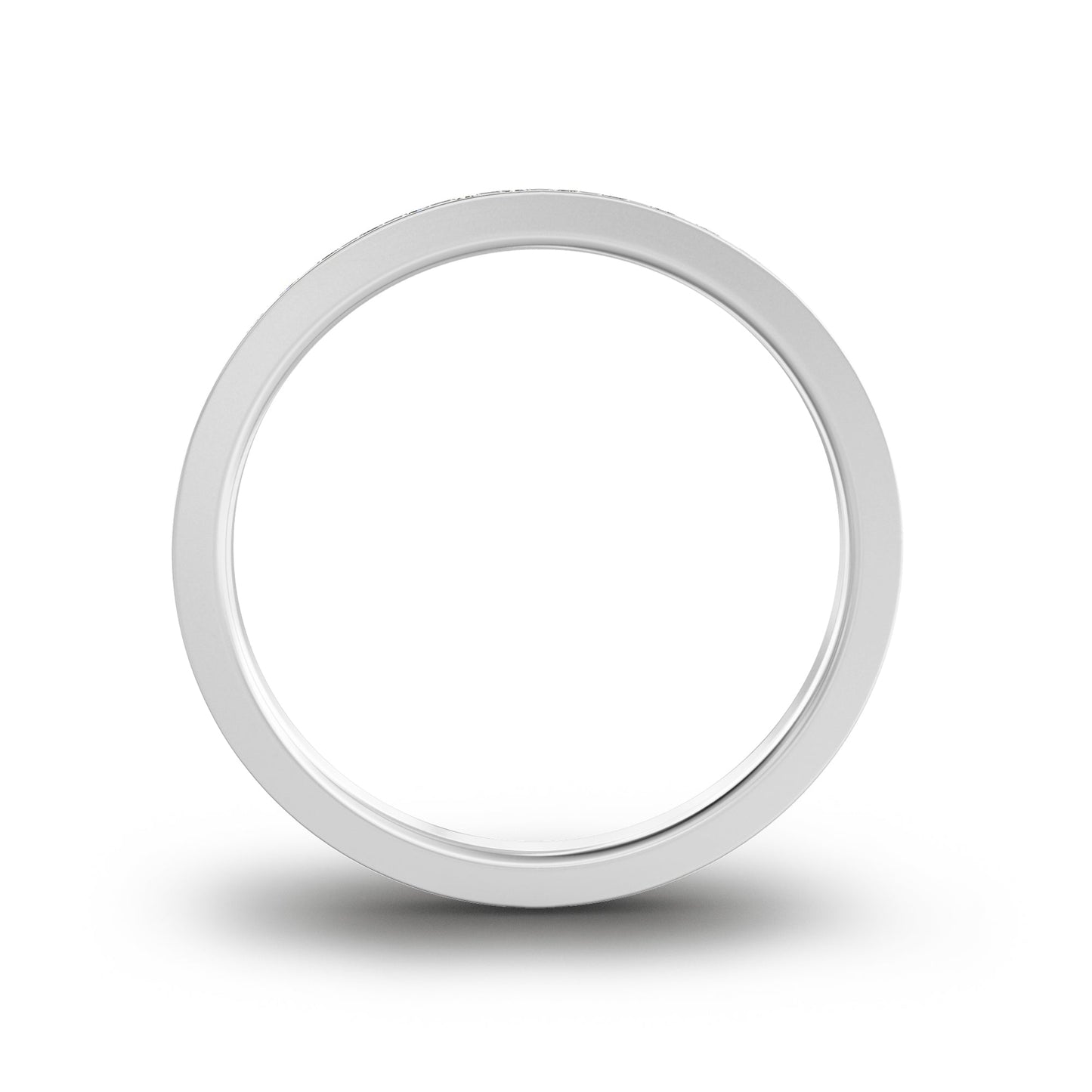 Alfred-0.20 CTW Round Half Eternity Wedding Band