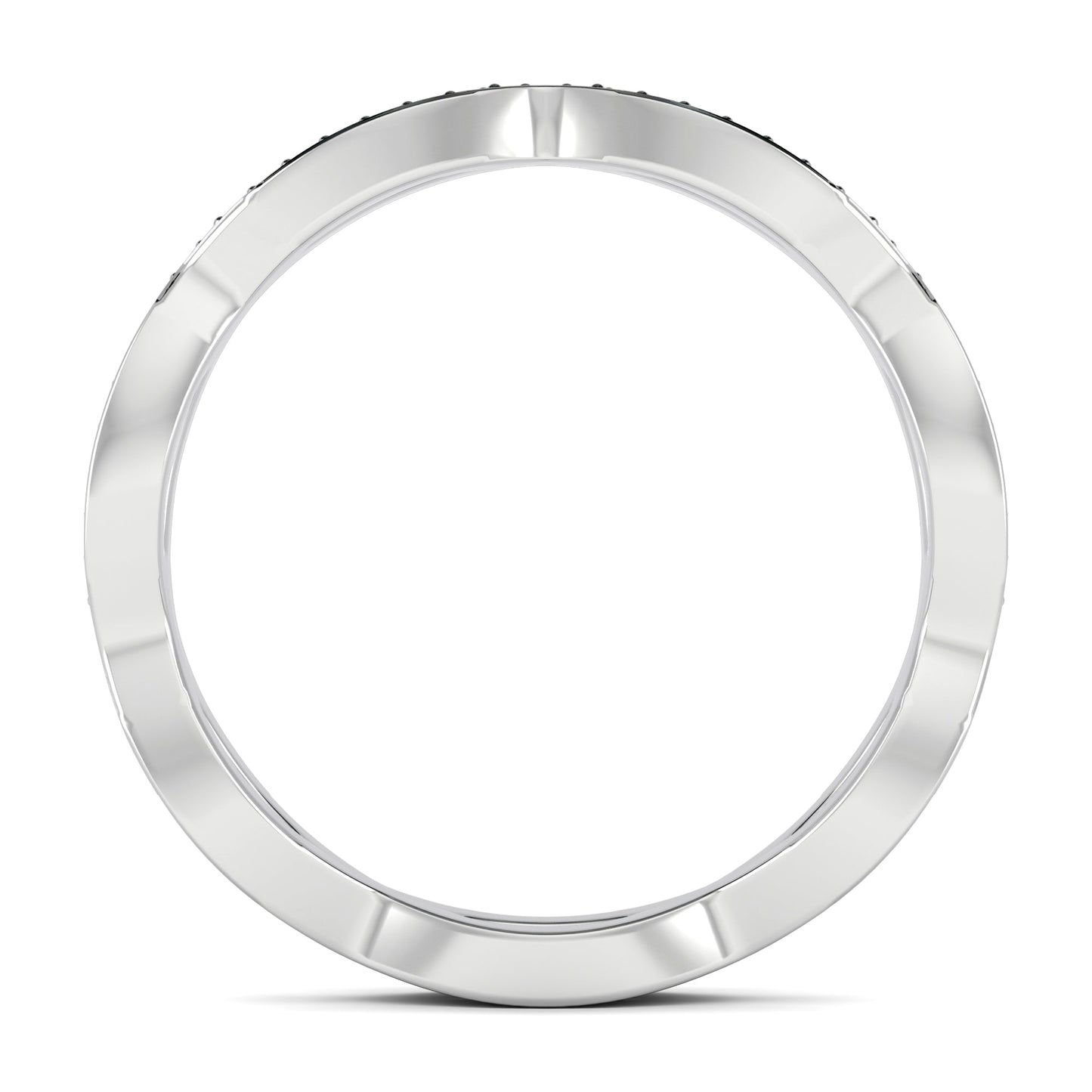 Andy-0.30 CTW Round Twisted Wedding Band