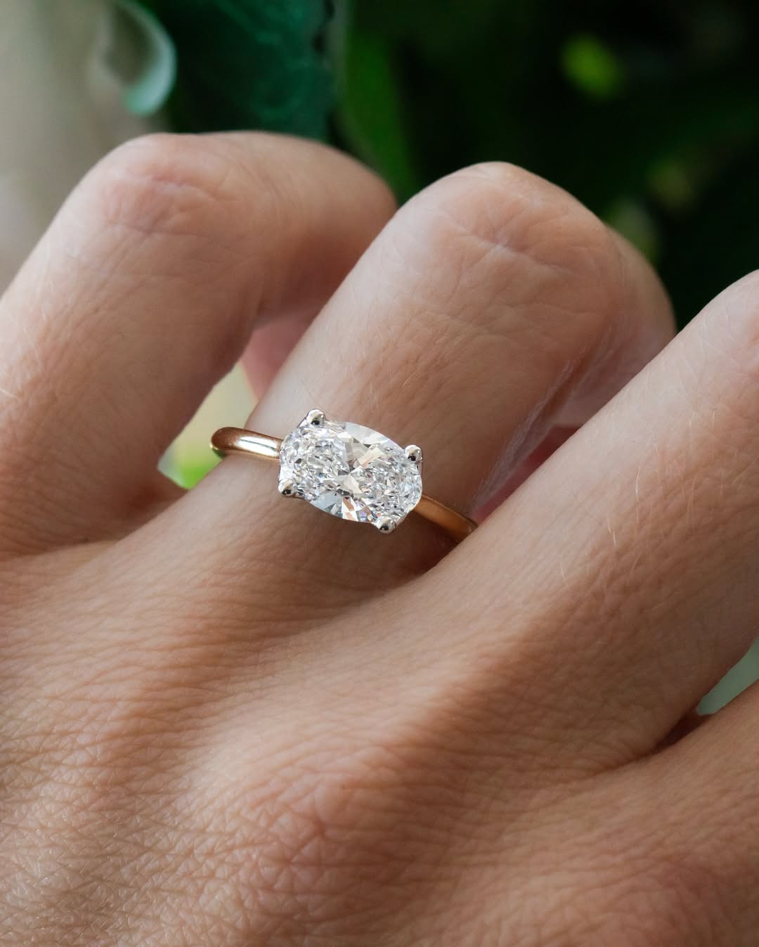 1.70 CT Oval E/VS1 CVD Diamond Solitare Engagement Ring