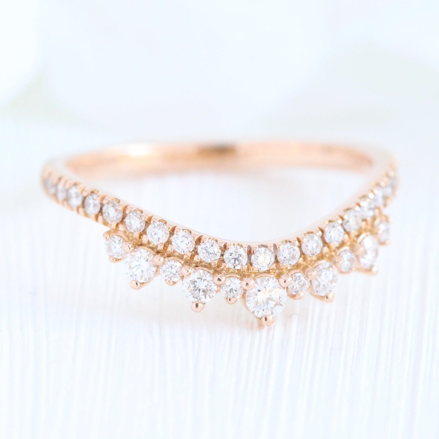 Brooklyn- 1.20 CT Oval Moissanite Pave Bridal Ring Set