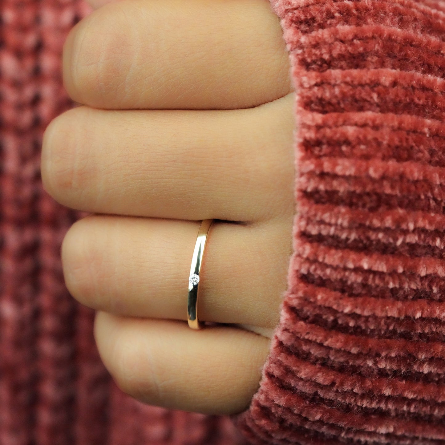Pedro-0.2 CTW Round Diamond Eternity Wedding Band