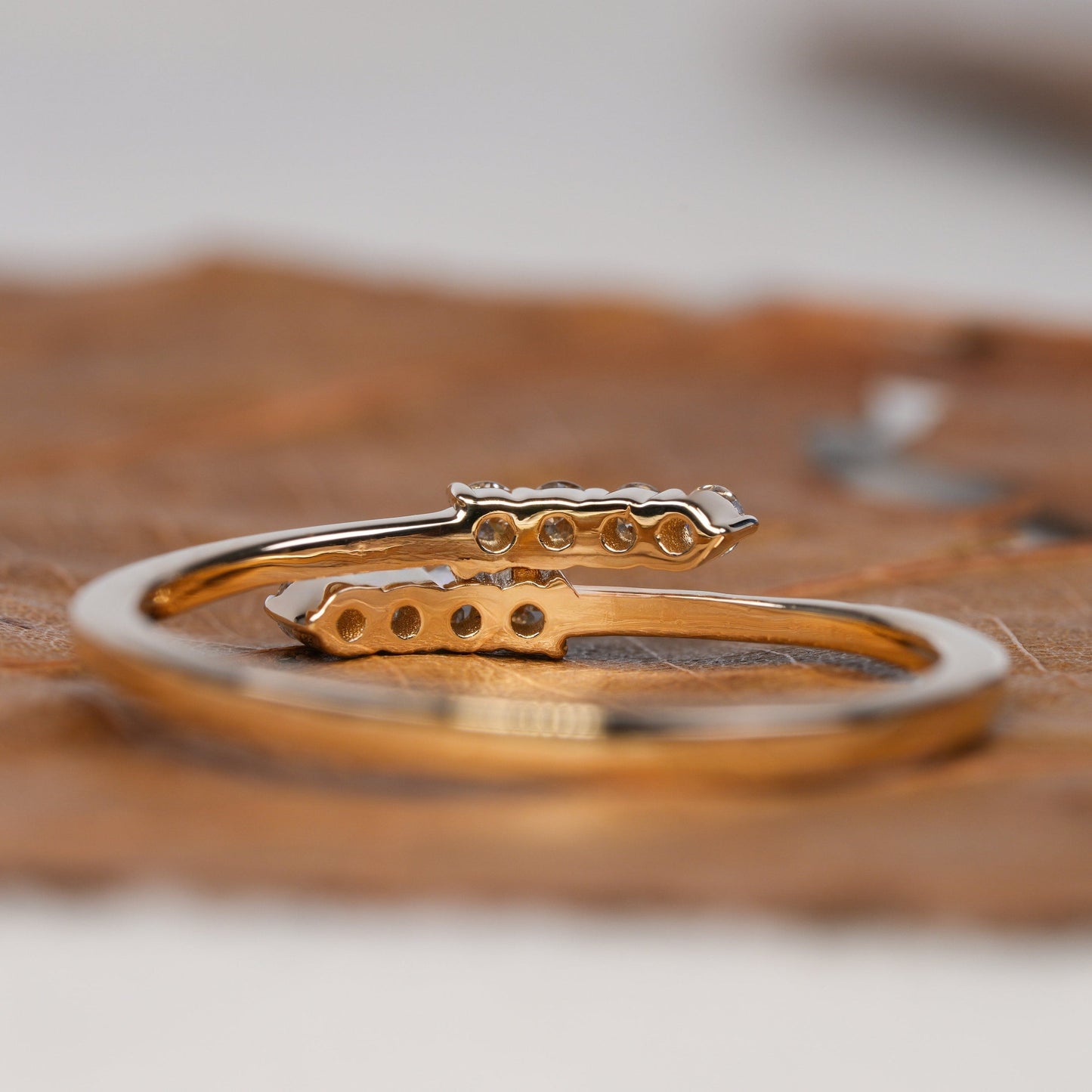 Gage-0.12 CTW Round Open Wedding Band