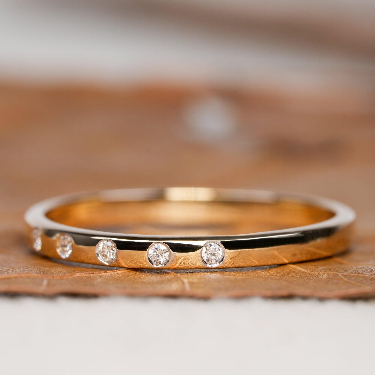 Emilio-0.12 CTW Round Dainty Wedding Band