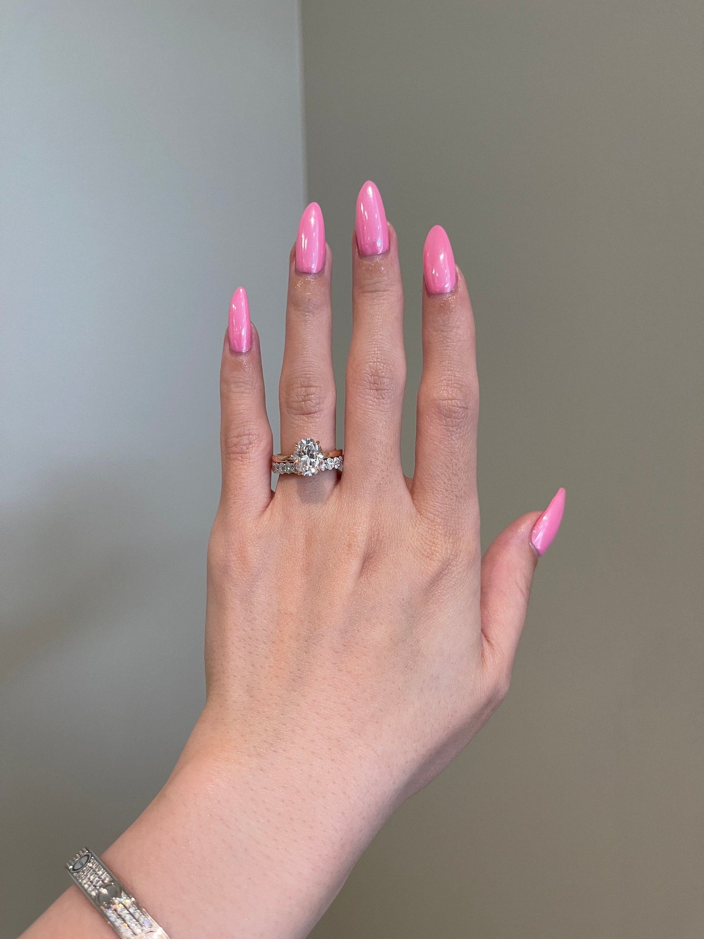 Marco-0.15 CTW Oval Full Eternity Wedding Band