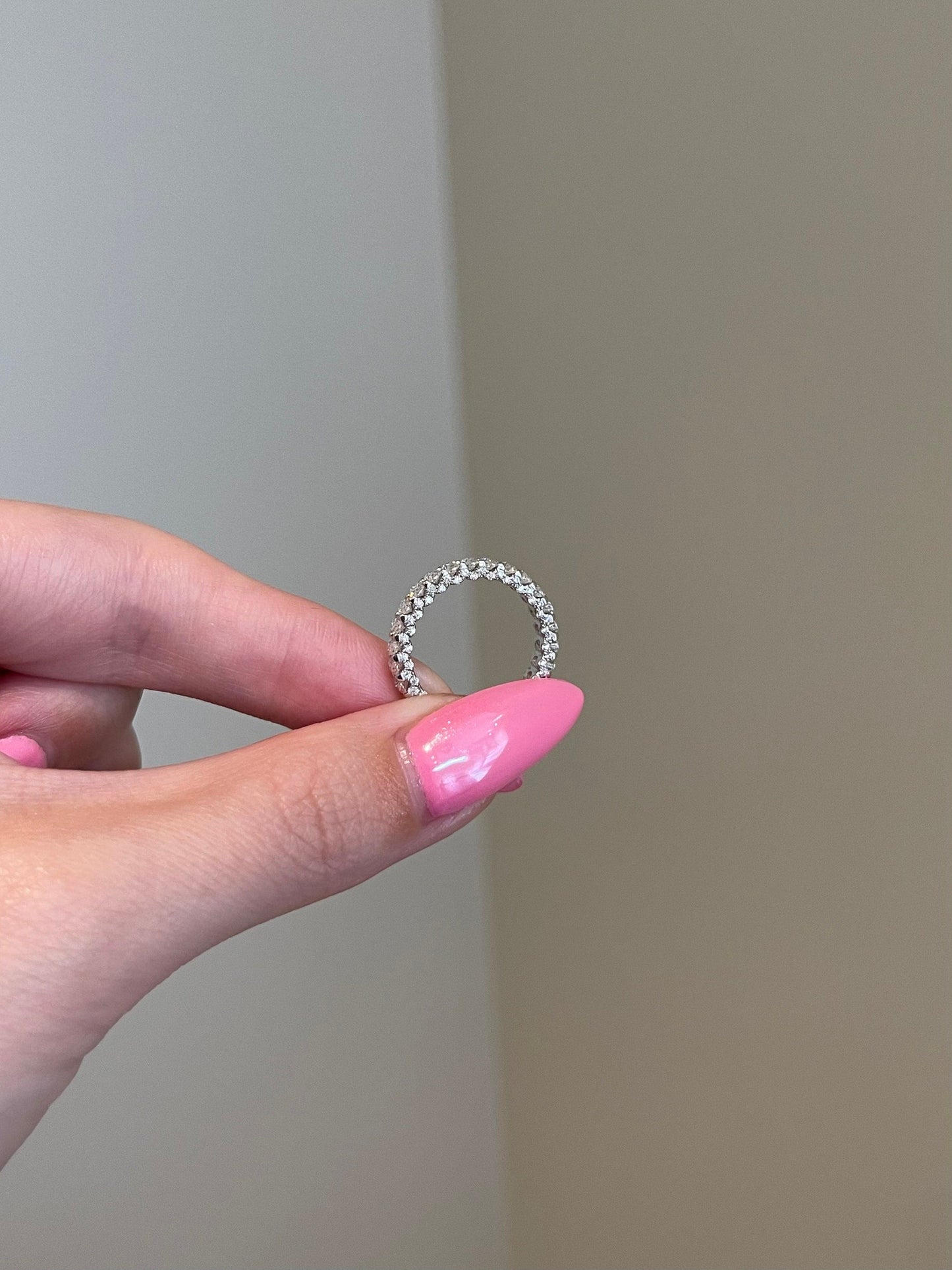 Marco-0.15 CTW Oval Full Eternity Wedding Band