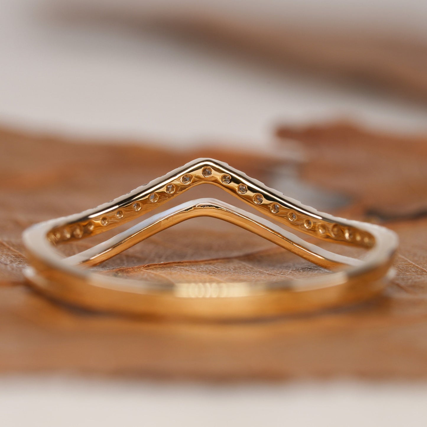Miles-0.13 CTW Round Curved Wedding Band