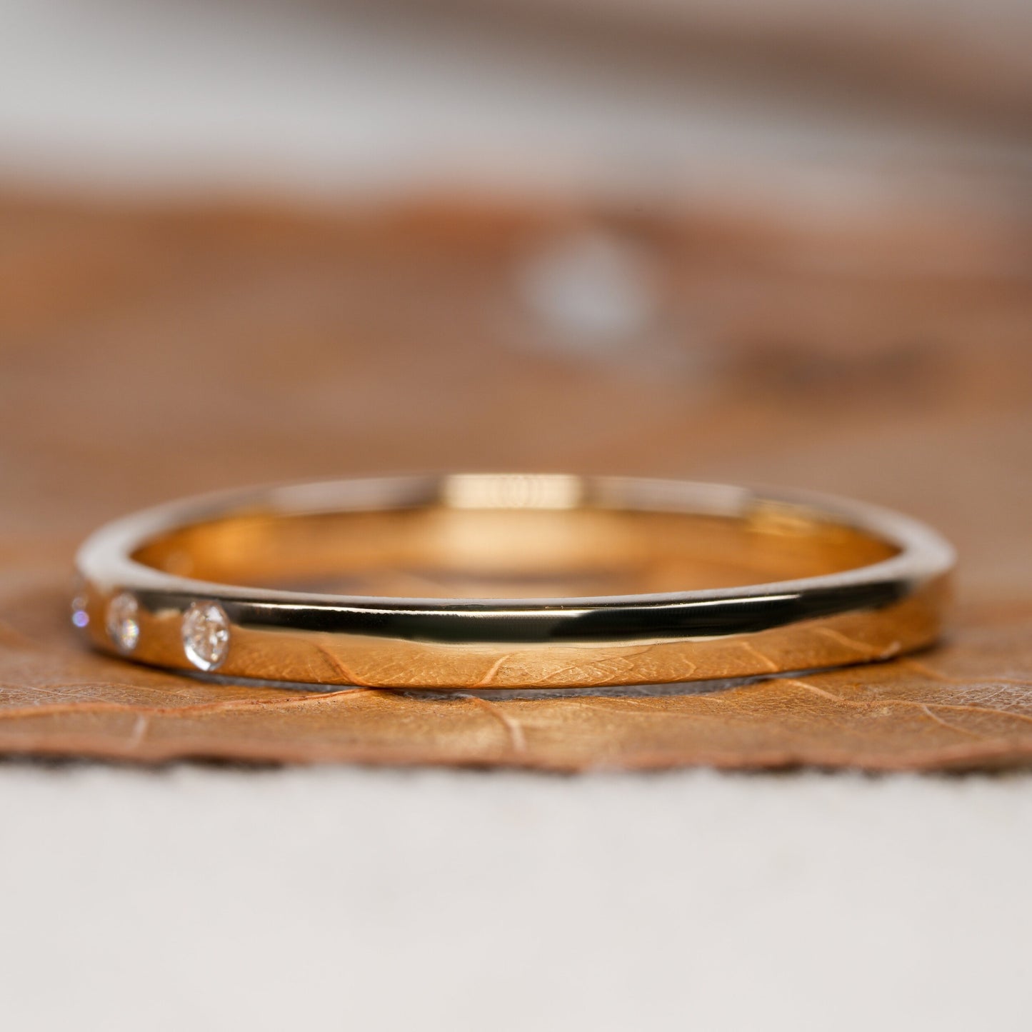Emilio-0.12 CTW Round Dainty Wedding Band