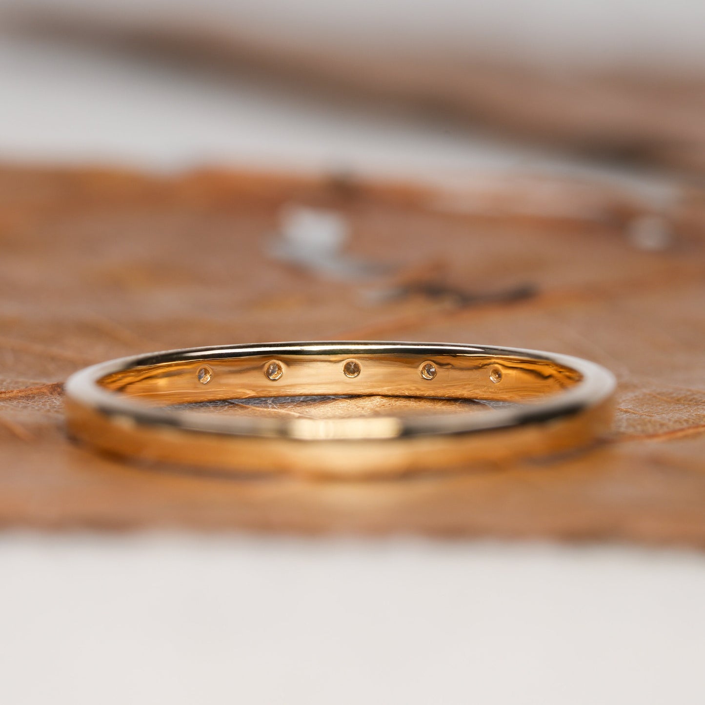 Emilio-0.12 CTW Round Dainty Wedding Band