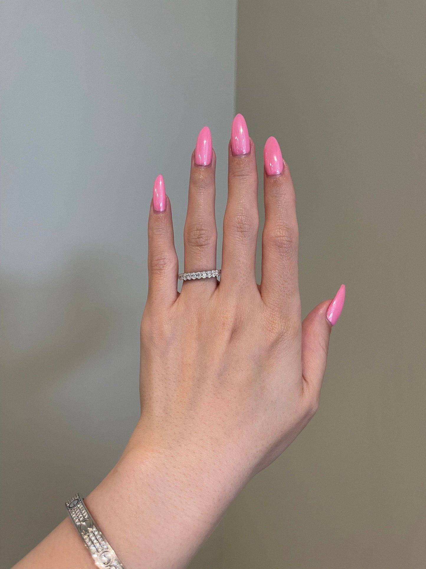 Marco-0.15 CTW Oval Full Eternity Wedding Band