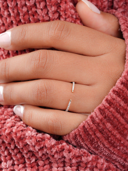 Isaiah-0.1 CTW Round Open Wedding Band