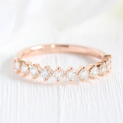 Sadie- 2.0 CT Oval Moissanite Halo & Pave Bridal Ring Set