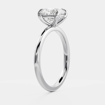 Adam- 1.50 CT Cushion Solitaire Moissanite Ring