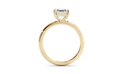 Kathy- 1.20 CT Asscher Solitaire Moissanite Ring