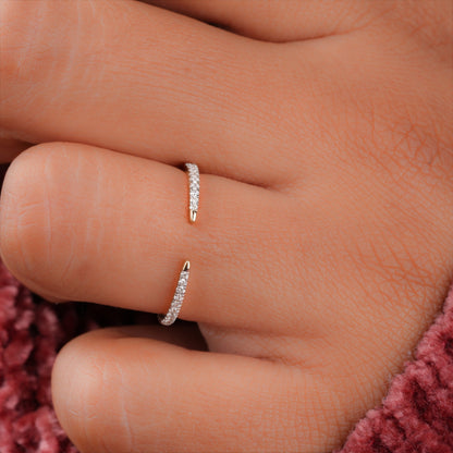 Isaiah-0.1 CTW Round Open Wedding Band